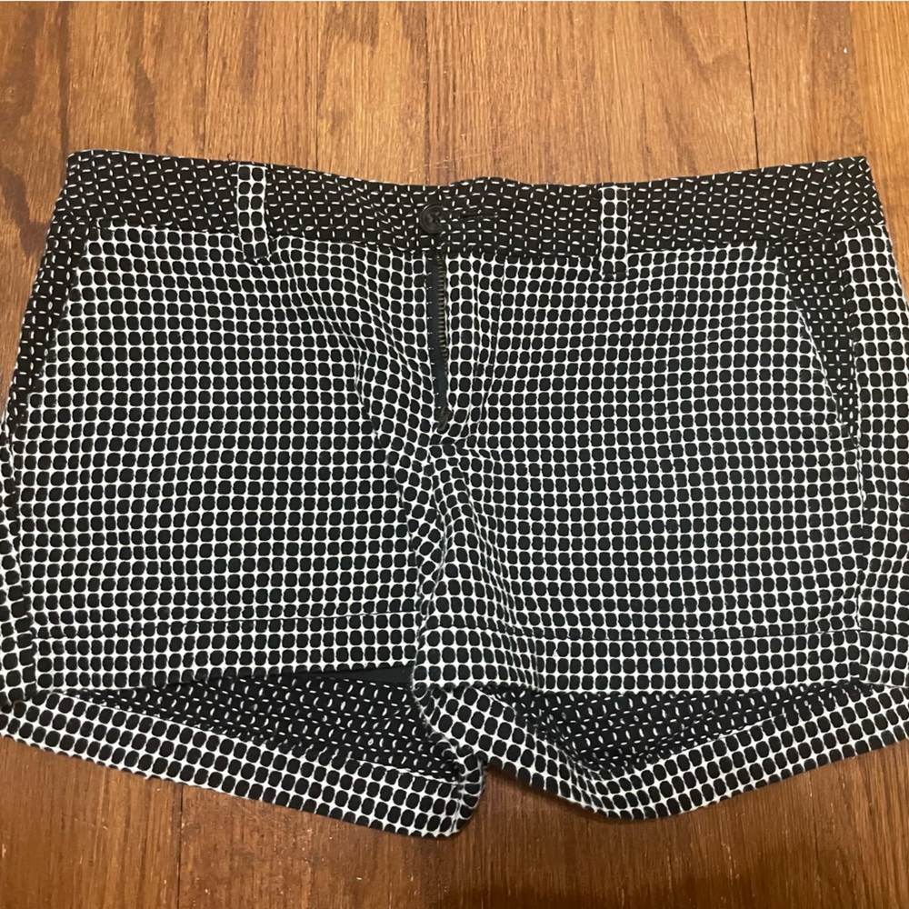 Merona Blue and Black Patterned Shorts